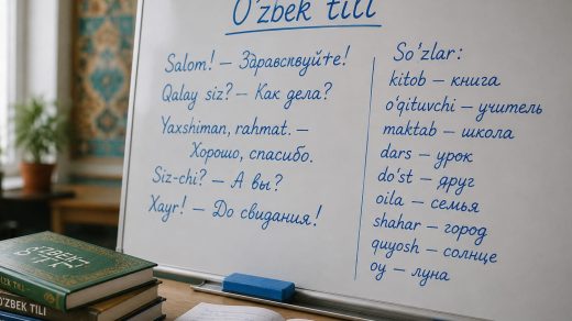 Өзбек тілі туралы қызықты мәліметтер